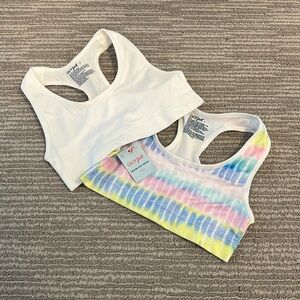 NWT Cat & Jack sports bras (2 pack)